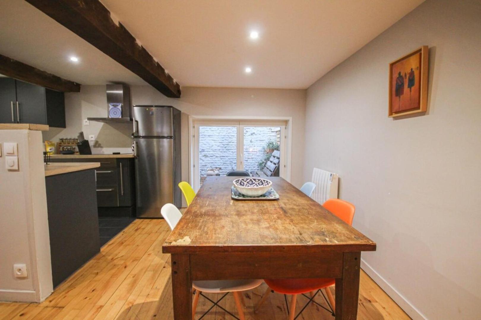 Duplex In The Heart Of Old Lille Terrace + Parking Apartman Kültér fotó