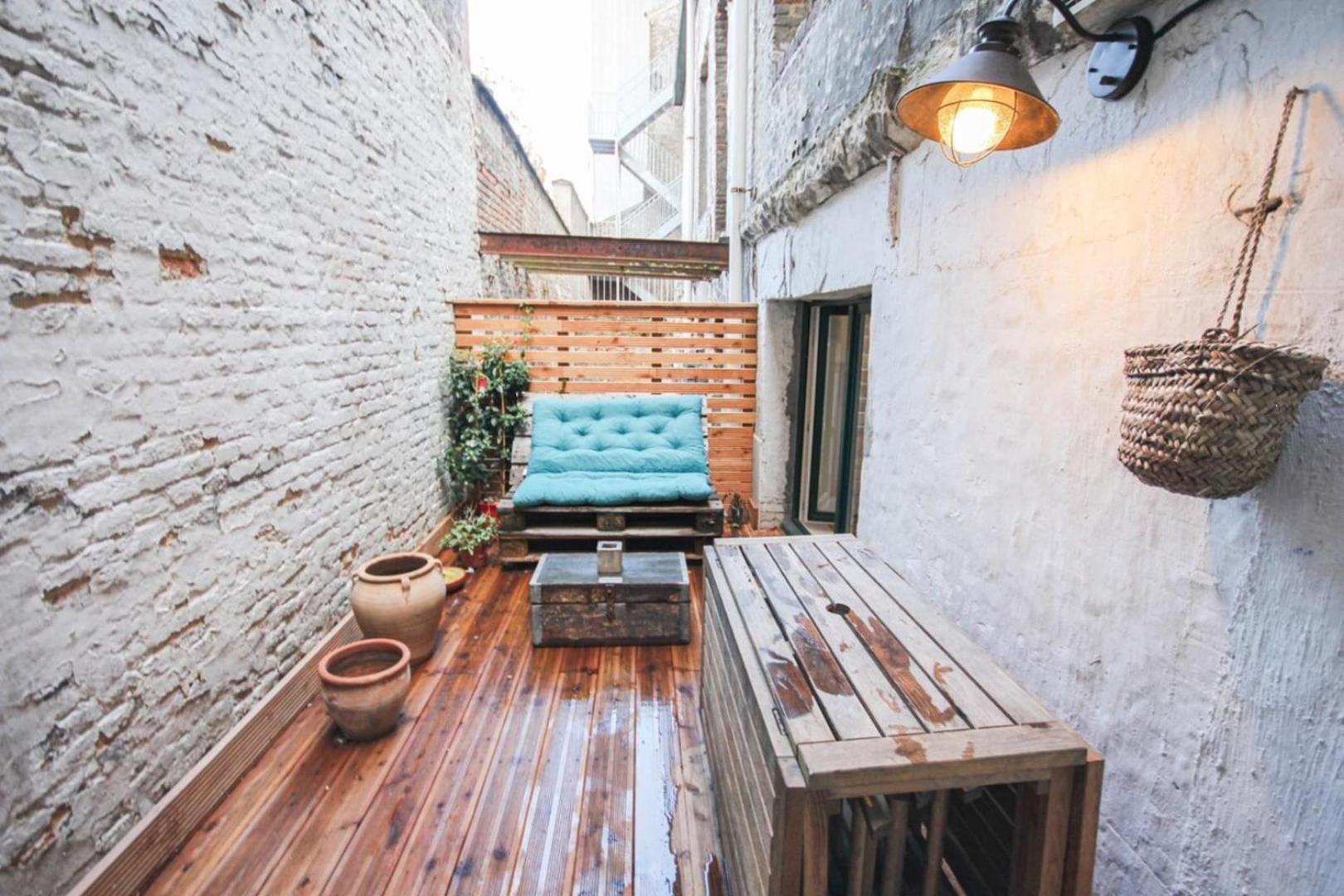 Duplex In The Heart Of Old Lille Terrace + Parking Apartman Kültér fotó