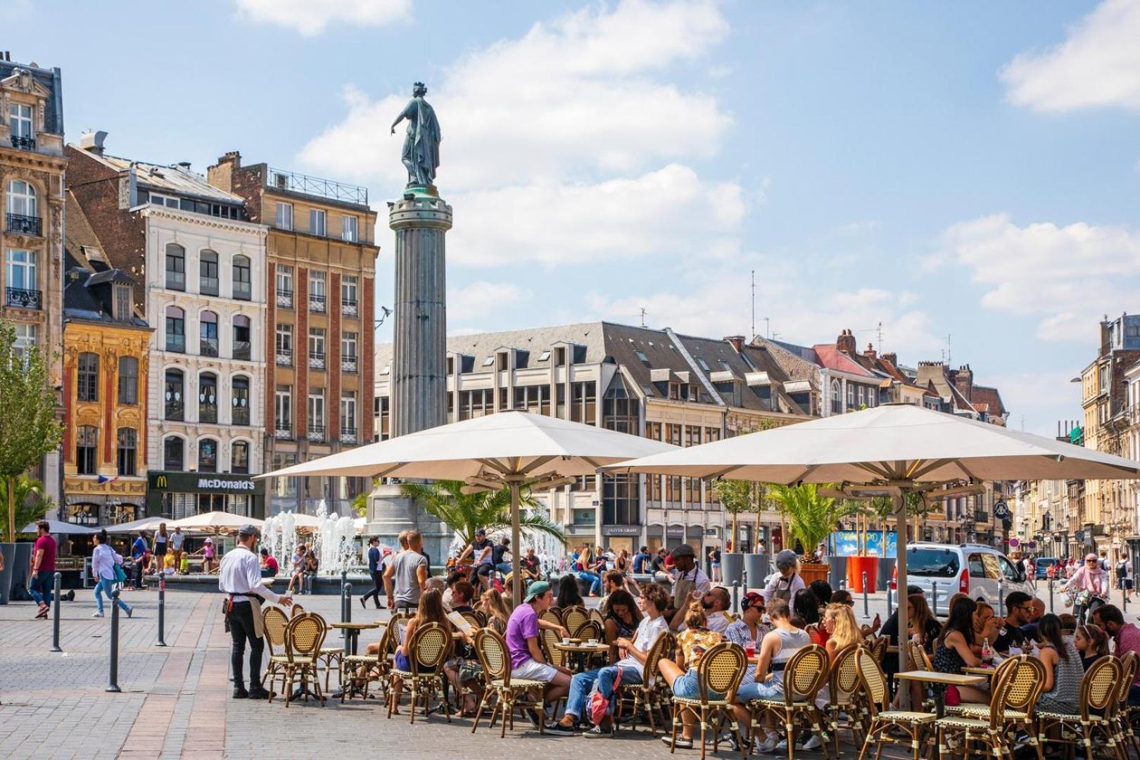 Duplex In The Heart Of Old Lille Terrace + Parking Apartman Kültér fotó